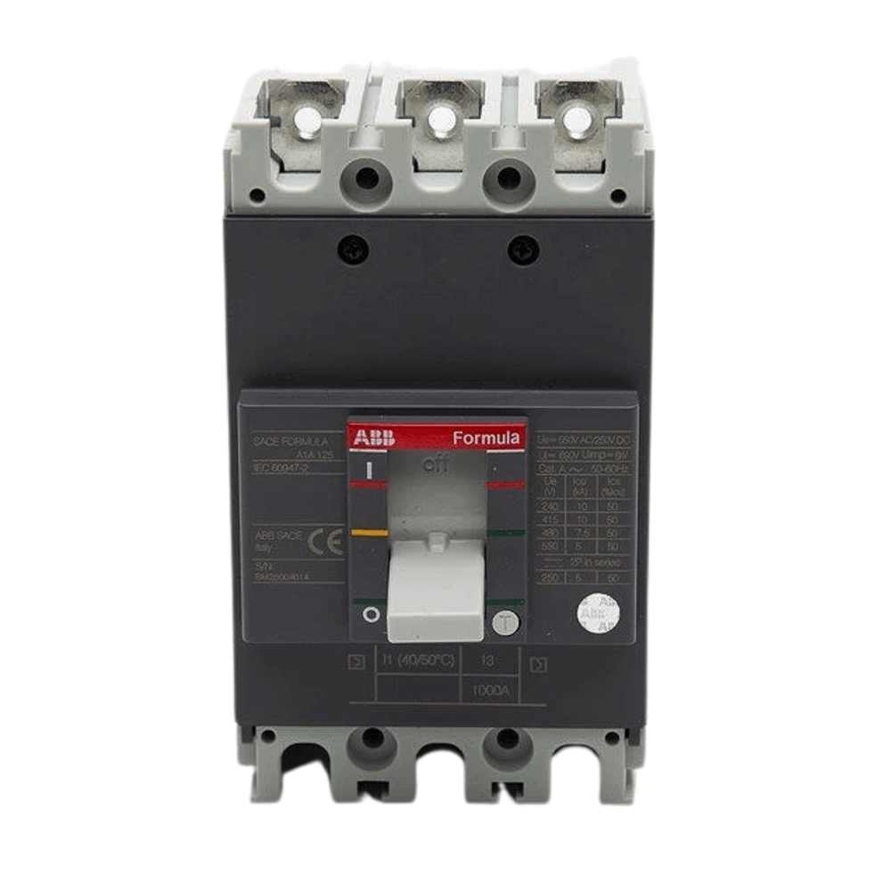โมลเคสเซอร์กิตเบรกเกอร์ 50 แอมป์ 3 โพล (18KA) ABB MCCB A1B 125 TMF